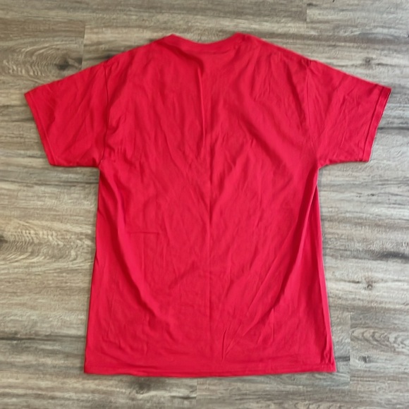 Hingham Harbormen MA Fruit of the Loom Cotton Red T-Shirt - Picture 4 of 6